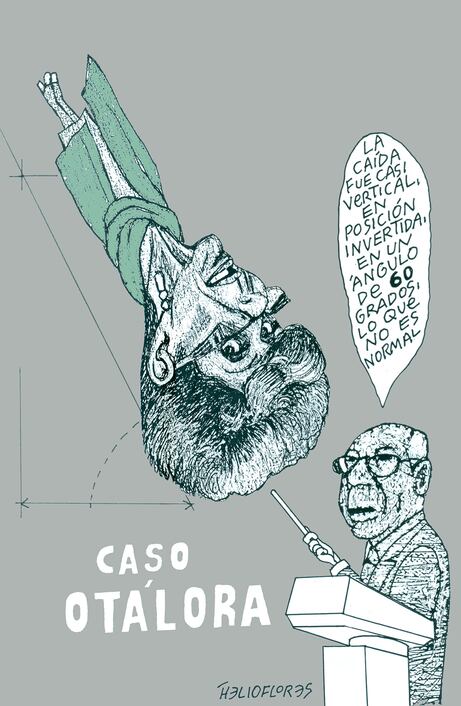 Desplome “inusual”