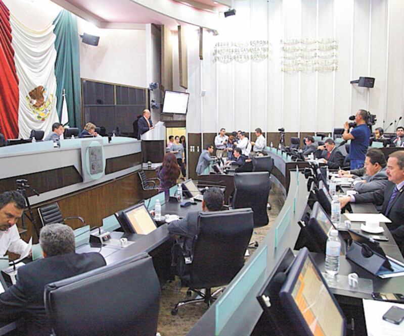 Congreso de Sonora. FOTO: ARCHIVO EL UNIVERSAL