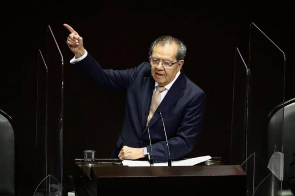 Porfirio Muñoz Ledo, como diputado por Morena / Foto: Archivo. EL UNIVERSAL