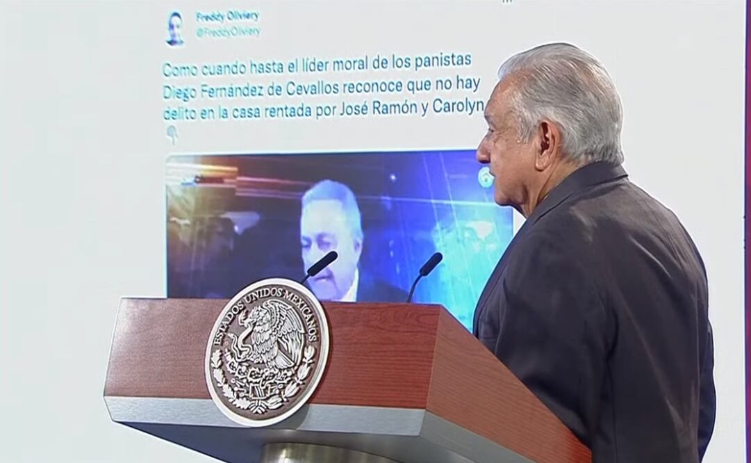 López Obrador criticó que no han ofrecido una disculpa por el caso de "la casa gris". Foto: Captura de pantalla