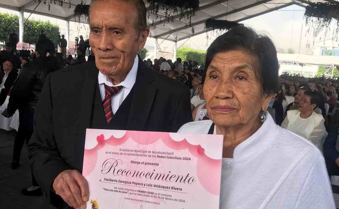 Festejan el 14 de febrero en Neza. Foto: Especial