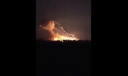 Irak informa que varios cohetes fueron lanzados desde el norte hacia una base militar de EU en Siria