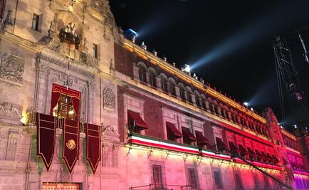 Alistan Grito de Independencia en Palacio Nacional 