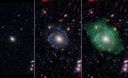 Descubren que las supergalaxias surgen de océanos cósmicos de gas frío