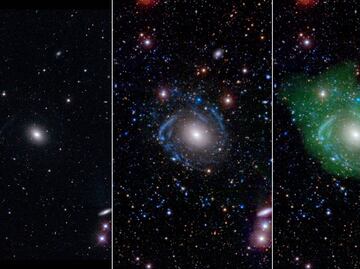 Descubren que las supergalaxias surgen de océanos cósmicos de gas frío