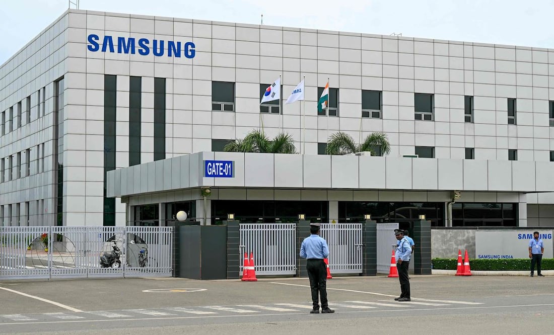 Samsung logró un beneficio trimestral récord entre julio y septiembre. Foto: AFP