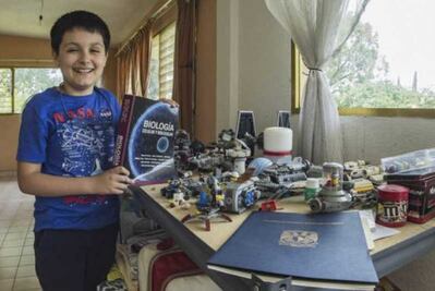 Niño de 12 años estudiará carrera de Física Biomédica en la UNAM