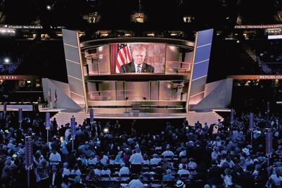 Republicanos avalan candidatura de Trump