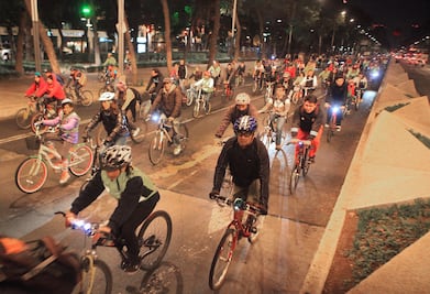 Colectivos se manifiestan tras atropellamiento de ciclista en la colonia Obrera
