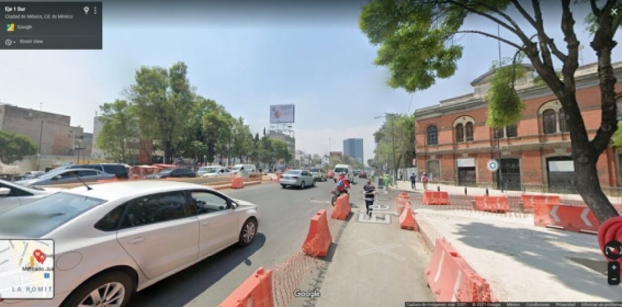 Los puentes peatonales expresaban “modernidad” en los 50 y 60