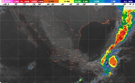 Península de Yucatán y estados del sur esperan tormentas y fuertes vientos