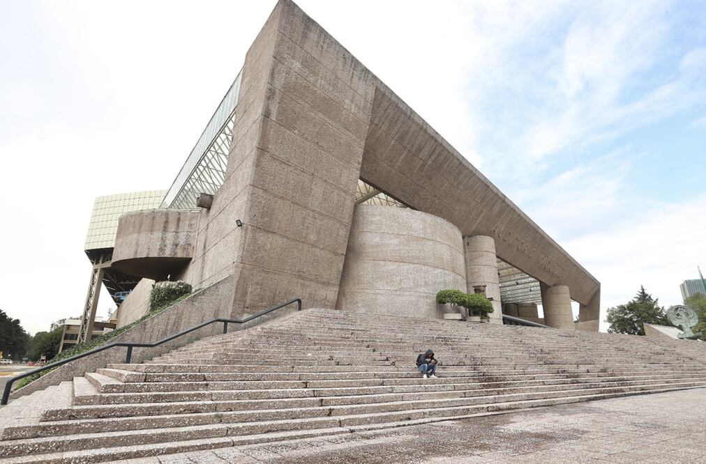 Fachada y escalinata del Auditorio Nacional.
Foto: EL UNIVERSAL / Berenice Fregoso