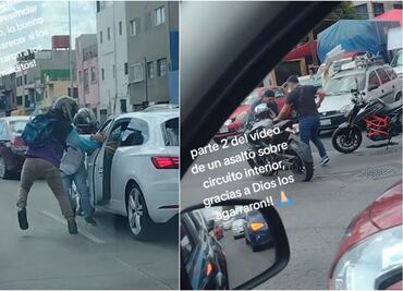 Cayó hombre que asaltó con violencia a conductor en Circuito Interior