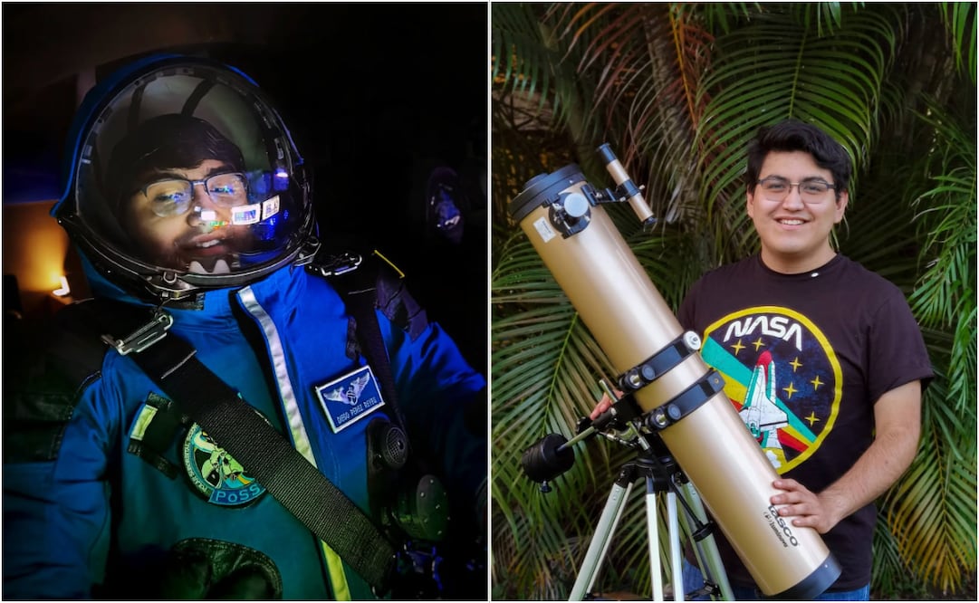 ¡Al infinito y más allá! Ingeniero mexicano busca apoyo para viajar al espacio y cumplir su sueño. Foto: Instagram