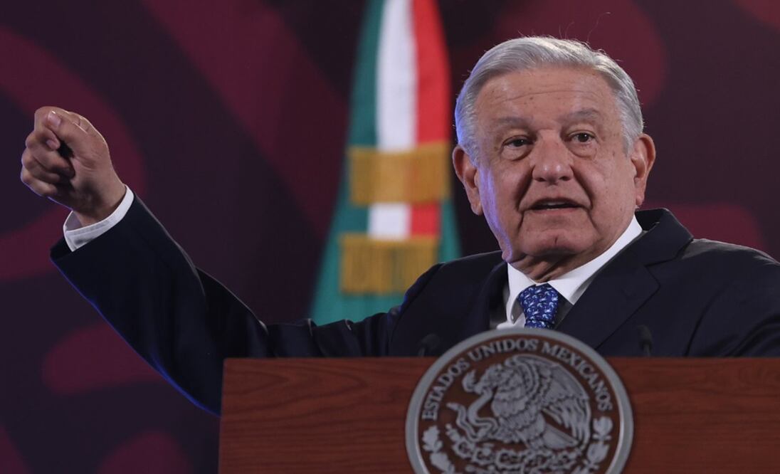 El presidente Andrés Manuel López Obrador calificó Ciudad de México como “la capital de la manipulación”, pues afirmó que en los últimos años, pese a haber sido una ciudad de avanzada, se ha “venido emPANizando” y derechizando. Foto: Berenice Fregoso/EL UNIVERSAL