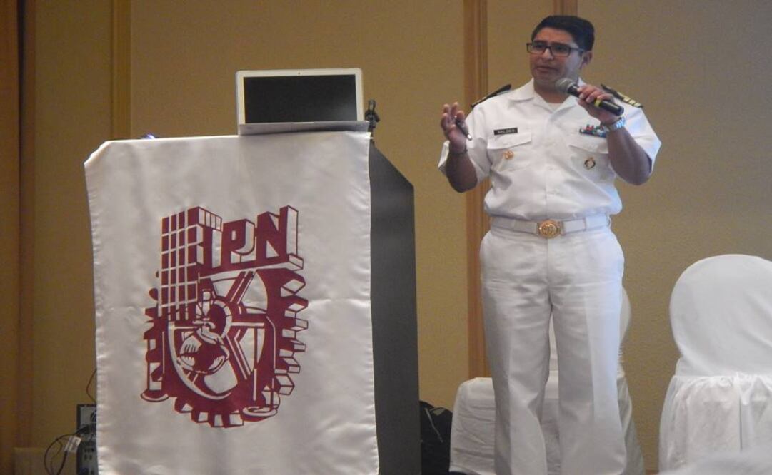 Ricardo Eliseo Valdés Cerda, director de Oceanografía de la SEMAR (Foto: Especial)