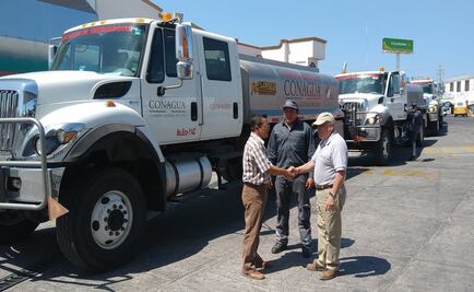Llegan 25 pipas al Istmo de Tehuantepec para combatir sequía