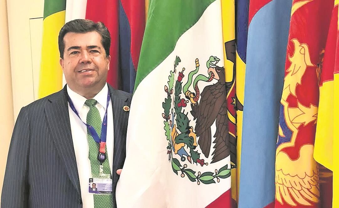 El líder de la CATEM, Pedro Haces Barba, encabezó los trabajos en pro del sindicalismo en la OIT. Foto: Especial.