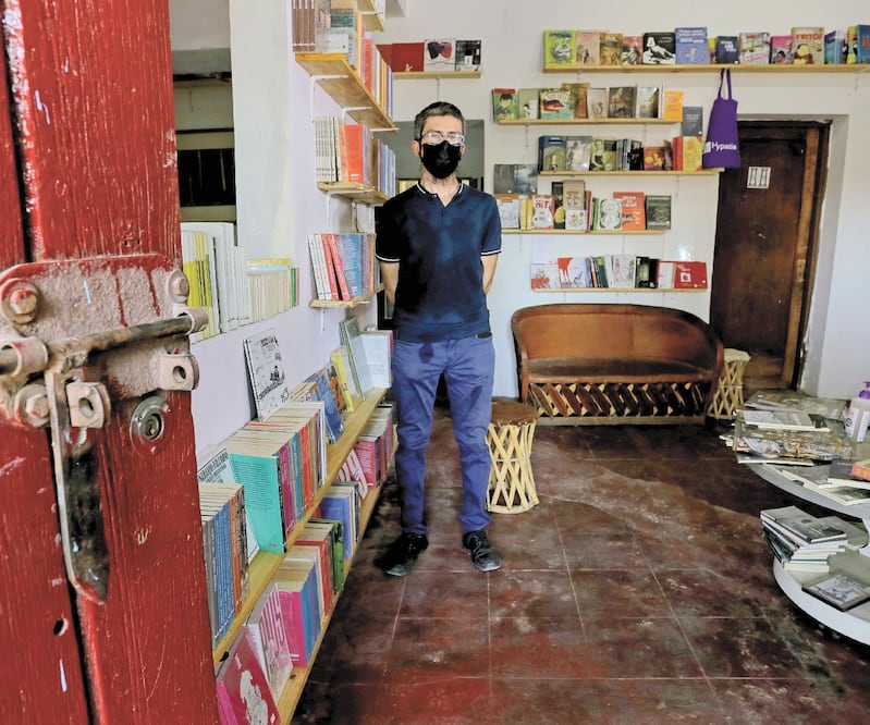 Humberto Limón abrió las puertas de Hypatia en enero pasado, pero la pandemia paró sus operaciones tan pronto. Foto: AMALIA ESCOBAR. EL UNIVERSAL