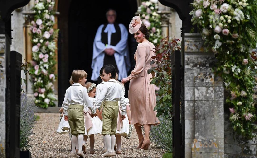 La princesa Kate Middleton, en una ceremonia