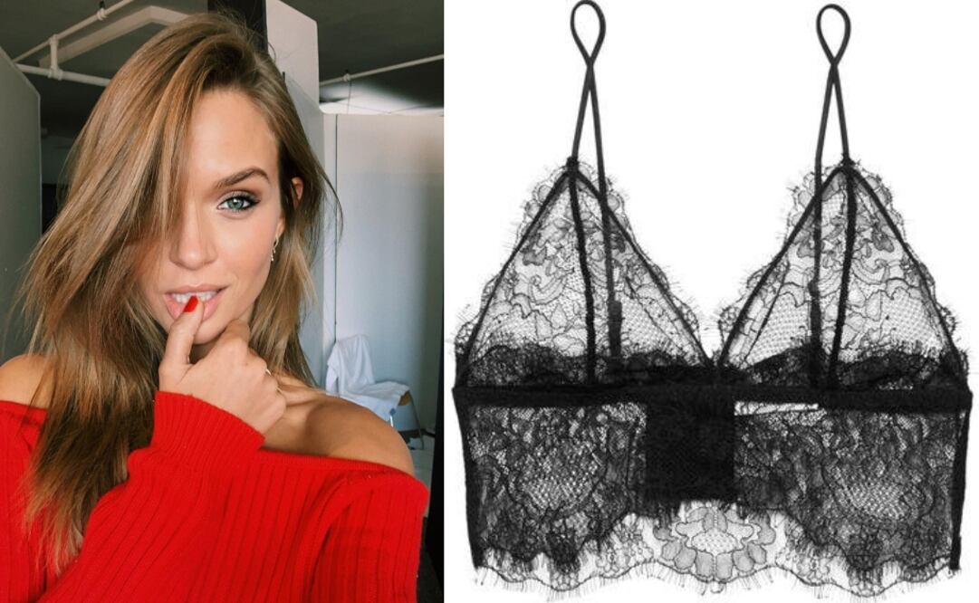 Atrévete a usar prendas de lencería en tus outfits del dia. Foto: Instagram josephineskriver y cortesía