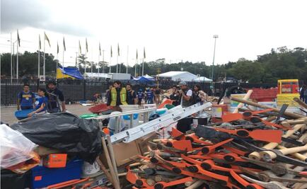 Piden medicamentos y herramienta en centros de acopio