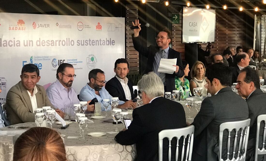 Yuri Zagorín Alazraki, presidente de la Cámara Nacional de la Industria de Desarrollo y Promoción de Vivienda (Canadevi), Valle de México. Foto: Especial