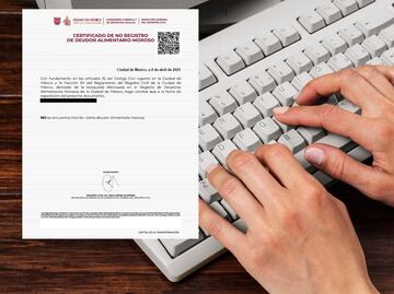 ¿Necesitas el Certificado de No Deudor Alimentario? Aquí te decimos cómo sacarlo en la CDMX