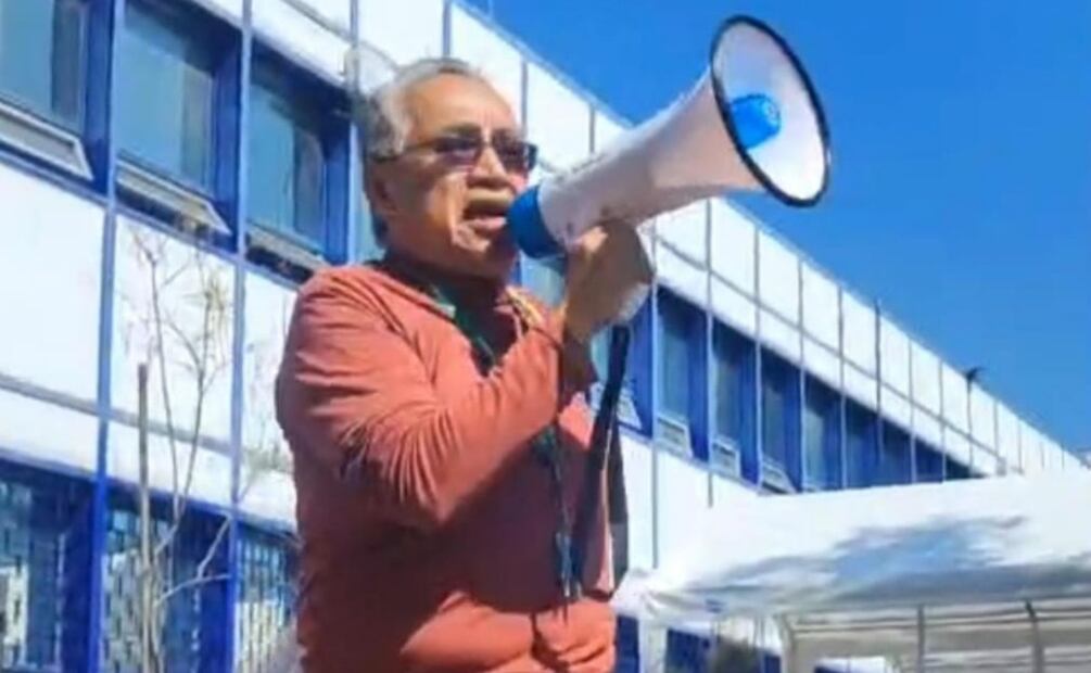 Facundo Jiménez Pérez, exprofesor del Colegio de Ciencias y Humanidades (04/11/2025). Foto: Especial