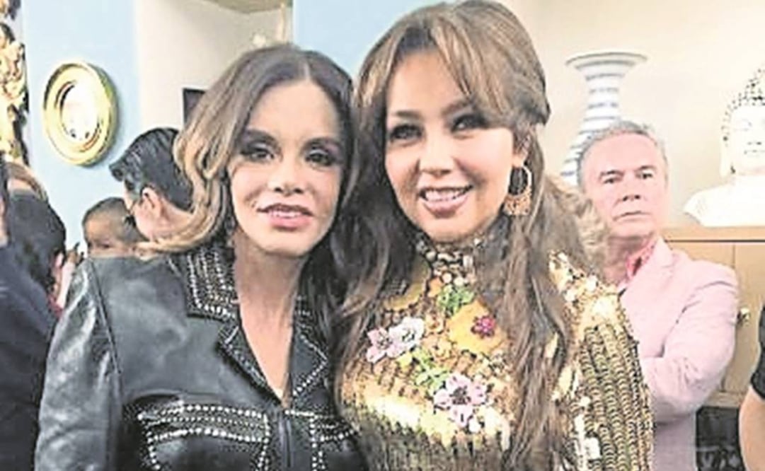 Lucía Méndez, una de las invitadas con Thalía (CORTESÍA)
