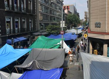 Gobierno de CDMX analiza apoyos para empresarios afectados por plantón de la CNTE; buscan que les condonen impuestos predial y de nómina