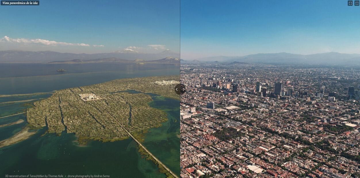 Foto: Retrato de Tenochtitlán / Thomas Kole / Andrés Semo García