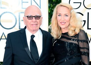 Ex de Mick Jagger se casa con Rupert Murdoch