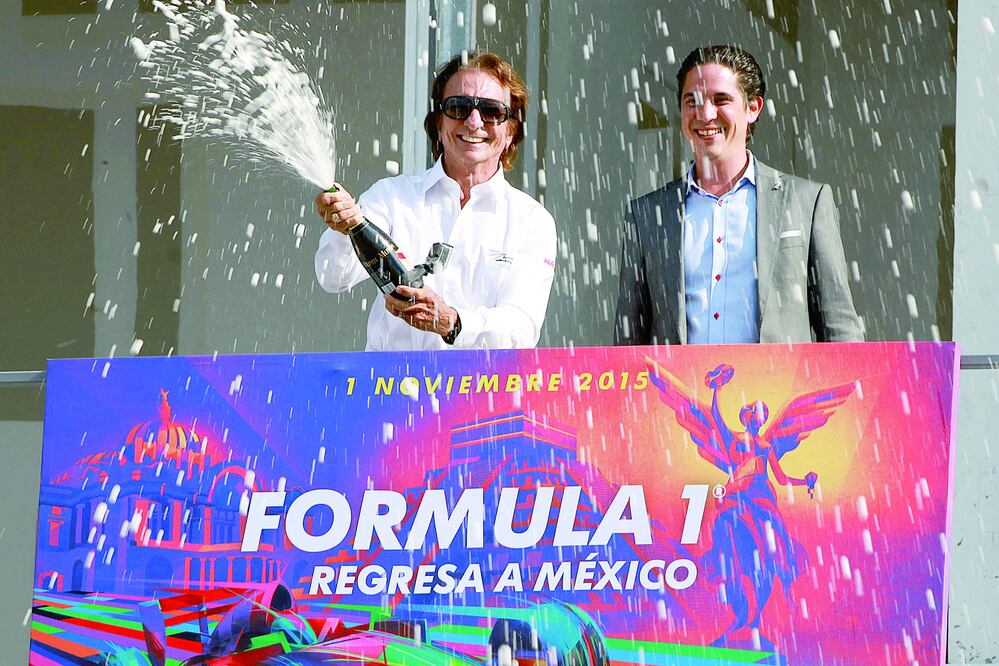 El ex piloto brasileño fue nombrado embajador para el regreso de la Gran Carpa a suelo mexicano en noviembre (JUAN BOITES. EL UNIVERSAL)