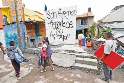 Mercados afectados por 19-S pierden recursos