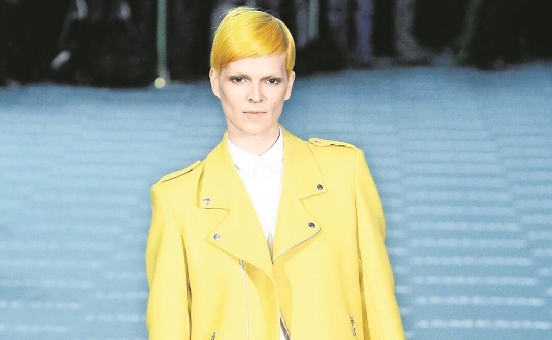 Bimba destacaba en la moda por su característico aspecto andrógino. FOTO: ARCHIVO EL UNIVERSAL