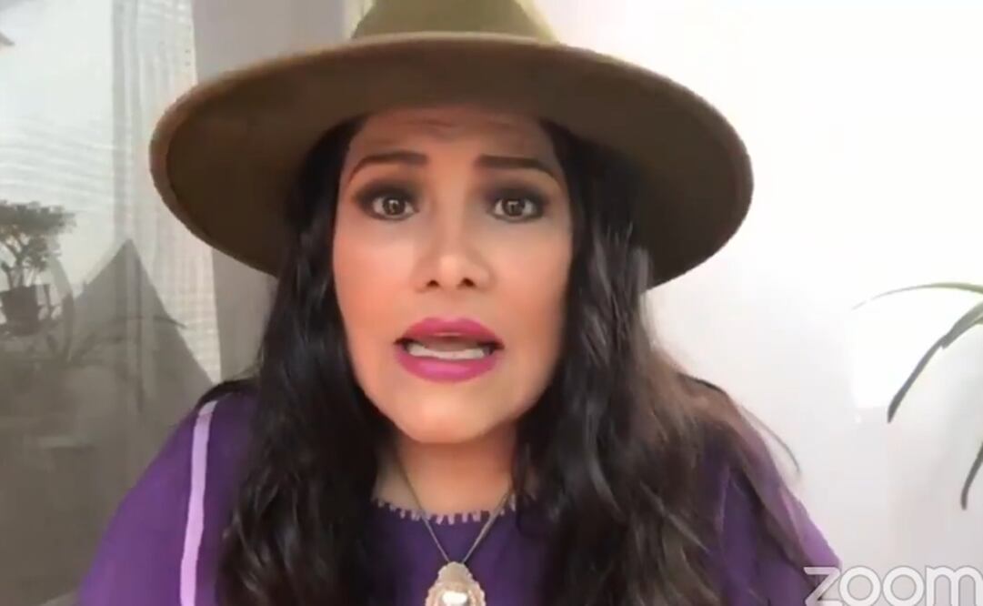 La actriz Vanessa Bauche. FOTO: captura de pantalla