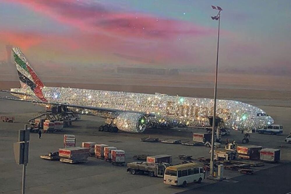 La imagen dejó impactadas a miles de personas que aseguran es real (Crédito: www.instagram.com/emirates)