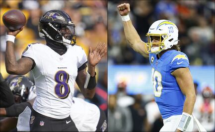 NFL: Horarios y canales para ver EN VIVO Los Ángeles Chargers vs Baltimore Ravens HOY lunes 25 de noviembre