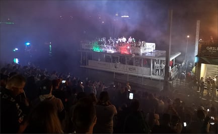 Aficionados olvidan la sana distancia y celebran título en Polonia