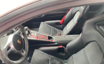 Balean a dos en auto de lujo en Escandón