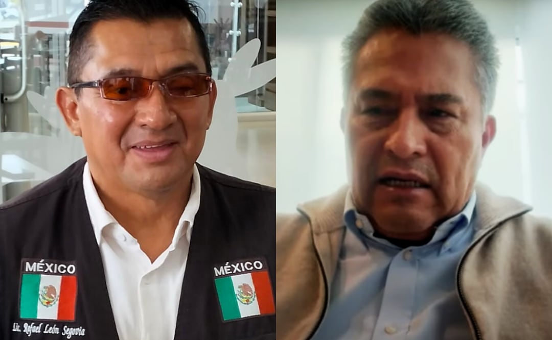 Periodista Rafael León Segovia detenido en Veracruz (derecha) y el periodista Rodolfo Ruiz, vinculado a proceso en Puebla (26/12/2025). Foto: Tomada de Facebook / Articulo 19