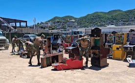 Destruyen 106 máquinas tragamonedas en Acapulco; fomenta actividades ilícitas, explican