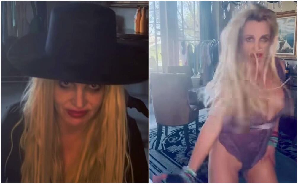 Britney Spears preocupa a fans, así luce  en sus recientes apariciones en redes sociales.