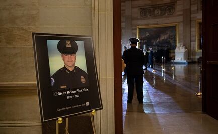 Localizan a sospechoso de rociar químico a policía muerto durante disturbios en Capitolio de EU