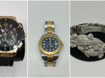 Rolex, Hublot y Romain Jerome, estas son las joyas "extravagantes" a subasta en Los Pinos
