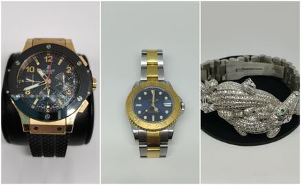 Rolex, Hublot y Romain Jerome, estas son las joyas "extravagantes" a subasta en Los Pinos