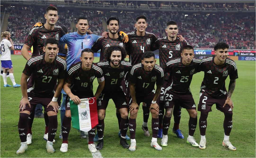El 11 de la Selección Mexicana que enfrentó a Estados Unidos en el Akron. FOTO: Carlos Mejía/ EL UNIVERSAL