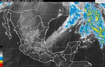 Continuarán vientos fuertes en la mayor parte del país