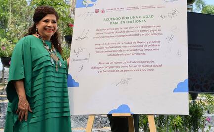 Gobierno de CDMX e iniciativa privada crearán ruta para reducir emisiones contaminantes